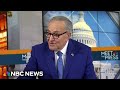 Chuck Schumer says Trump meeting ‘only a first step’ to avoiding shutdown: Full interview