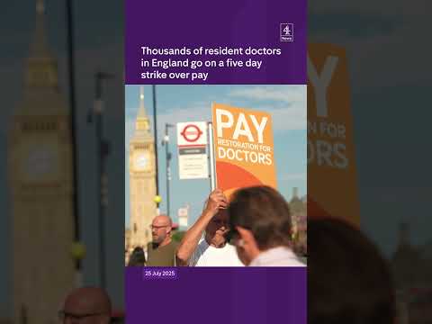 Resident doctors in England go on strike