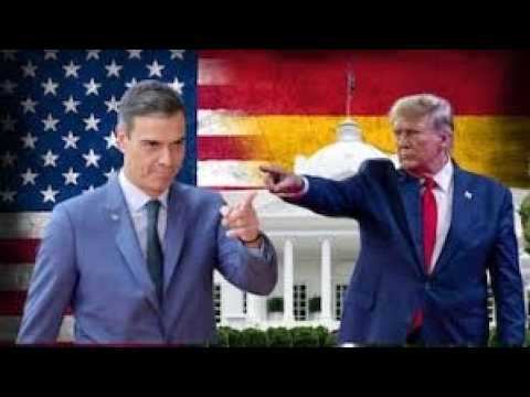 PEDRO SÁNCHEZ RESPONDE A TRUMP EN DIRECTO