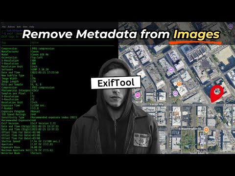 STOP Exposing your Location! How to Remove Metadata from Photos | Kali Linux