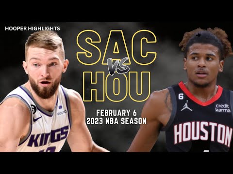 Sacramento Kings vs Houston Rockets Full Game Highlights | Feb 6 | 2023 NBA Season video clip