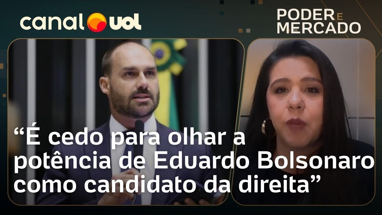 Eduardo Bolsonaro ganha relevância com EUA, mas é cedo para tratá-lo como candidato | Carla Araújo