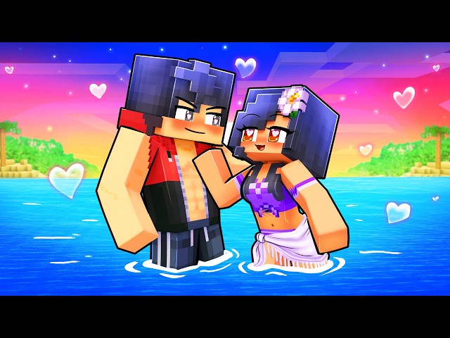 Aphmau & Aaron on LOVE ISLAND!