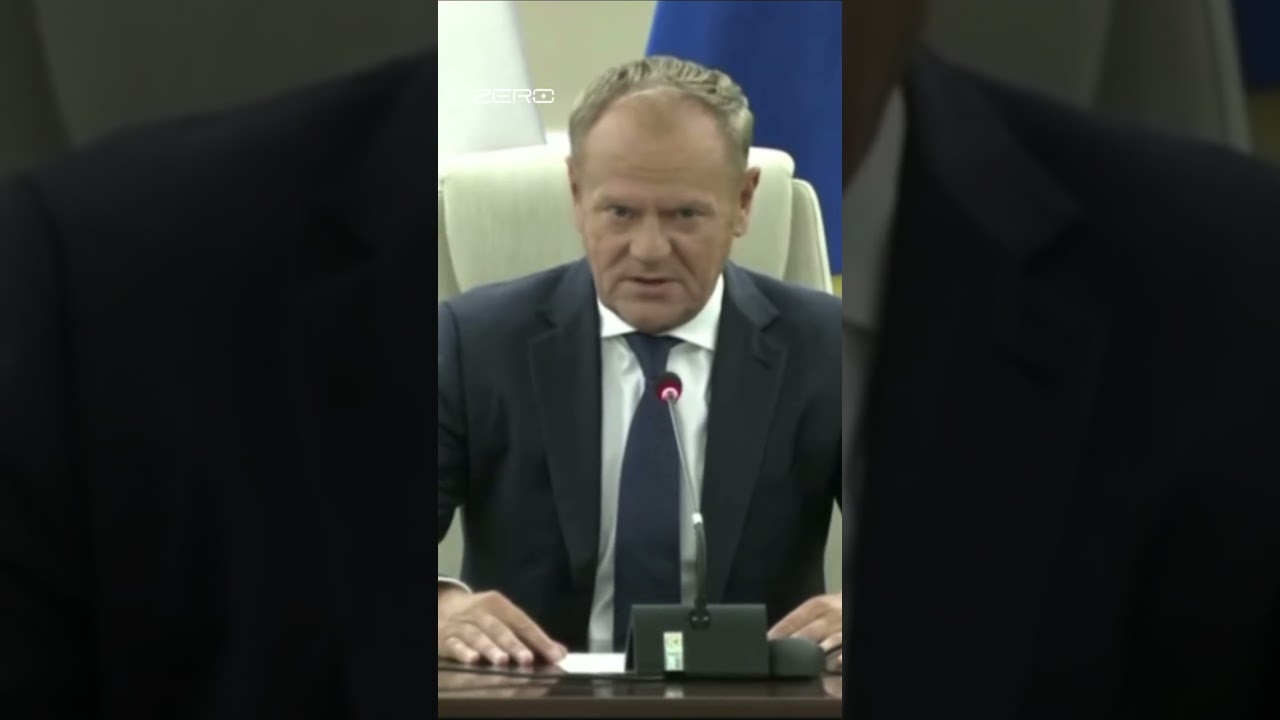 KONFERENCJA DONALDA TUSKA PO ZESTRZLENIU ROSYJSKICH DRONÓW