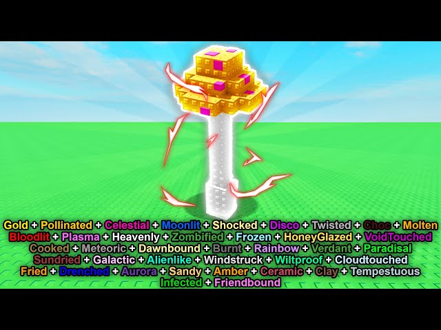 I Grew EVERY MUTATION On MUSHROOM In Roblox Grow A Garden...