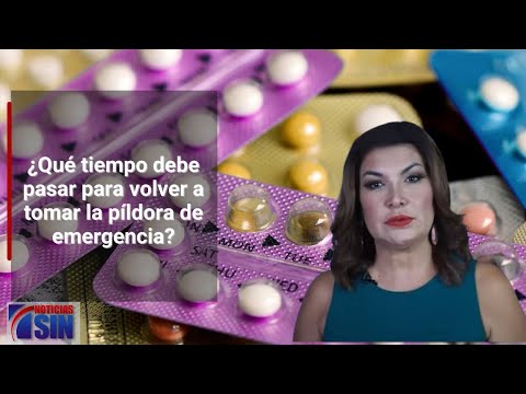 ¿Qué tiempo debe pasar para volver a tomar la píldora de emergencia?