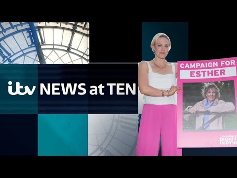 Watch ITV News at Ten as Assisted dying bill passes in parliament after MPs vote in favour |ITV News