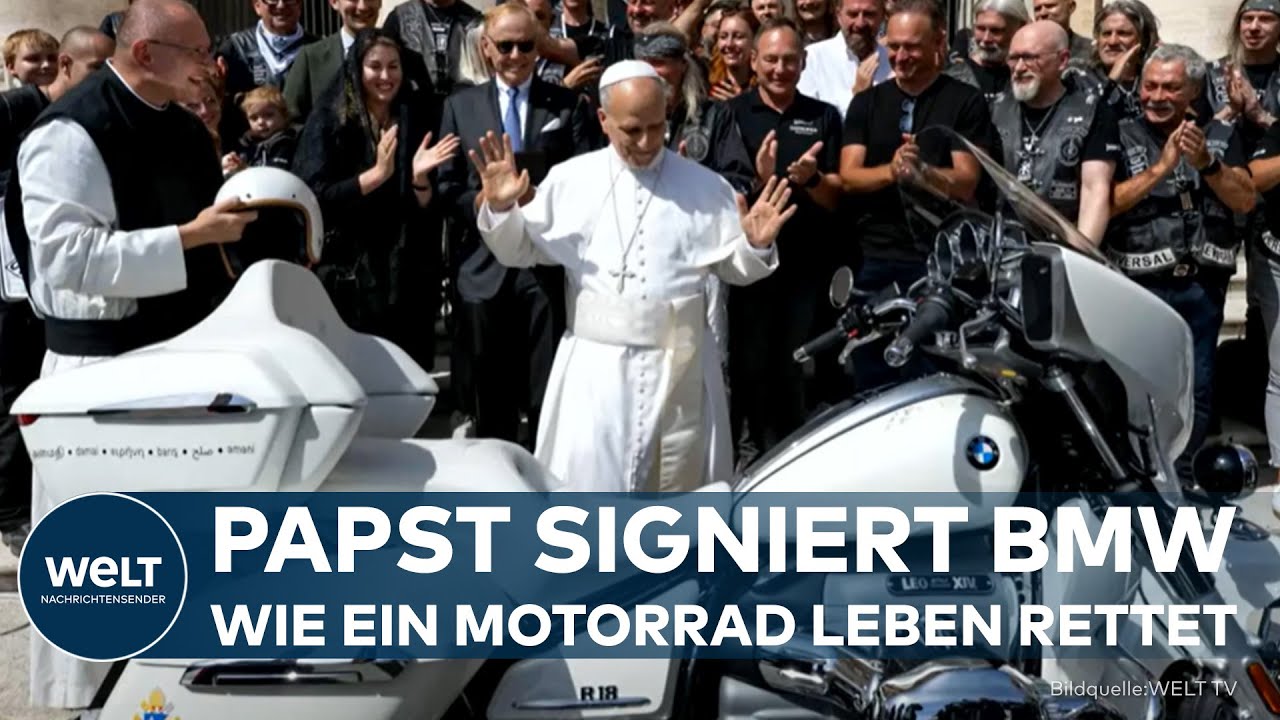 VATIKAN: 130.000 Euro für signierte Papst-BMW - Auktionserlös geht an Kinder in Madagaskar