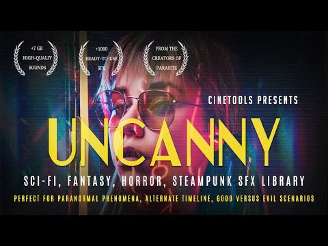 Uncanny: High-Quality Horror Sound Effects for Filmmakers by Cinetools