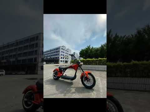 M8 cafe cruiser chopper style #chopper #electricscooter #citycoco #scootergang #escooters #scooter