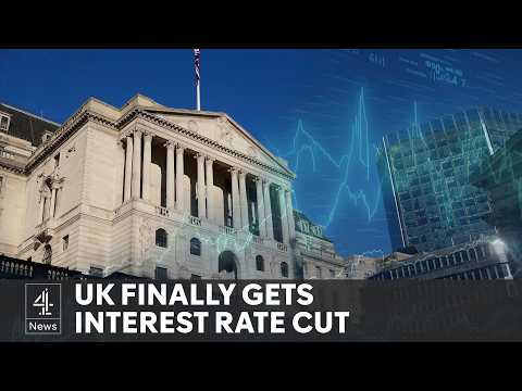UK Economy: Bank of England cuts interest rate to 5%