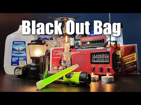 Build a 7 Item Black Out Survival Kit