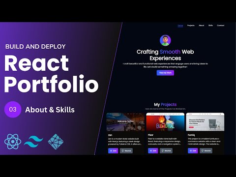 Build And Deploy a Personal Portfolio with React and TailwindCSS - Part 3