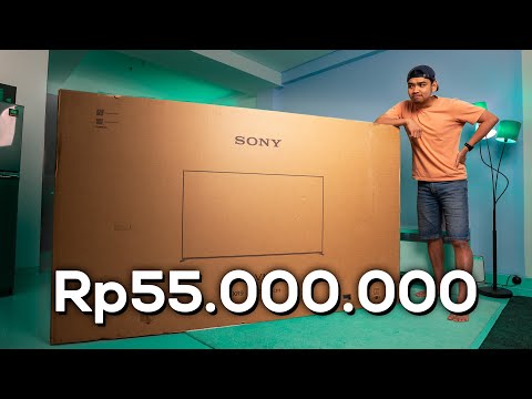 Rasanya pake TV TERBAIK dari Sony 🤤 – Unboxing BRAVIA 9 Indonesia!