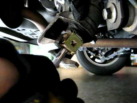 Rear disc brake caliper tool honda #5