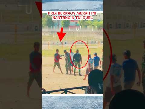 sok jago nantangin tni duel #tni #tniindonesia #bravo