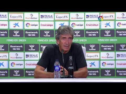Rueda de prensa Real Betis vs CA Osasuna