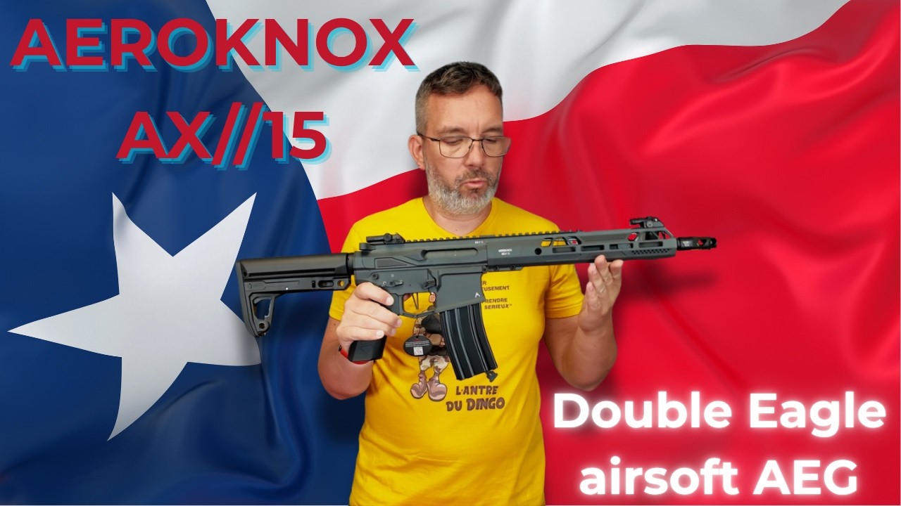 Airsoft - Double Eagle- Aeroknox AX-15 AEG [ENG dub]