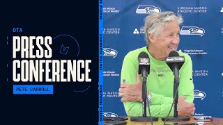 Pete Carroll: "We're Really Happy About What's Happening" | 2023 OTAs Press Conference