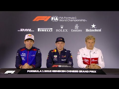 2018 Chinese Grand Prix: Pre-Race Press Conference
