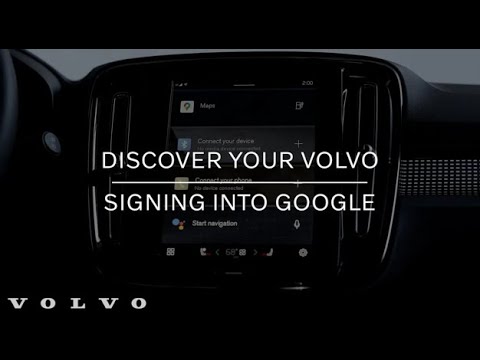 Signing into Google | Volvo