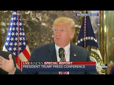 President Donald Trump takes questions on his response to Charlottesville violence: Special Report