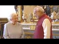 PM Modi at Buckingham Palace for lunch with the queen