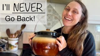 How To Use A Bean Pot & Making My Grandpa’s Beans | VLOG #cooking