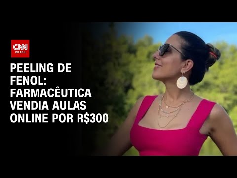 ​Peeling de Fenol: Farmacêutica vendia aulas online por R$300 | CNN ARENA