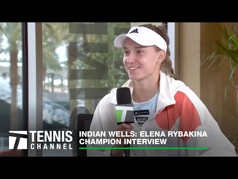 Elena Rybakina; Indian Wells Final