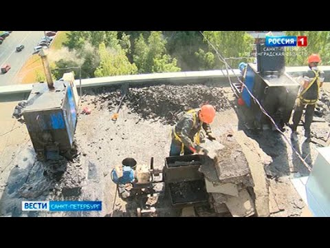 Кровли Петербурга ремонтируют с помощью экологичных технологий