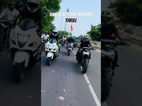 🇮🇳Independence Day ride #independencedayride #hayabusa #suzuki #kawasaki #z900 #apache #tvs