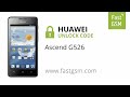 How To Unlock Huawei Ascend G526 by Unlock Code