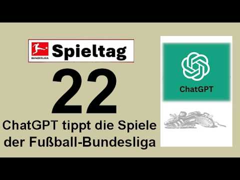 ChatGPT Bundesliga-Tipps am 22. Spieltag der Fußball-Bundesliga | Tipps und Prognosen | Saison 25/26