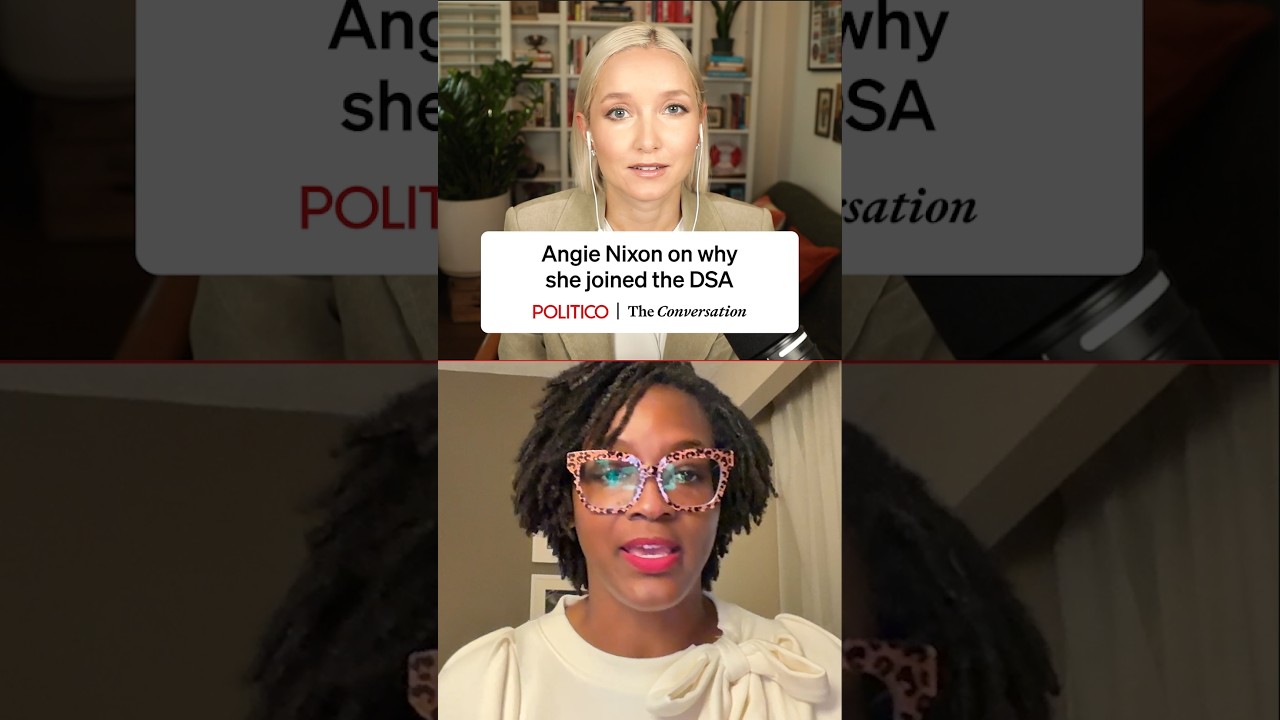 Angie Nixon on why she joined the DSA