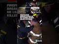 Firefighter breaks down as he learns father killed in Russian strike(CNN) - 00:34 min - News - Video