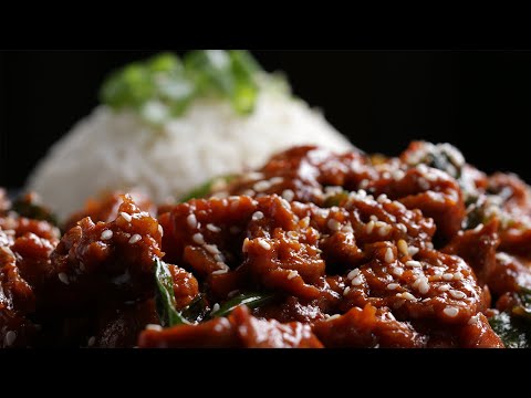 Spicy Korean BBQ-Style Pork ? Tasty Recipes