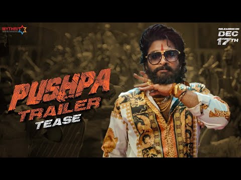 Watch: Pushpa trailer glimpse- Allu Arjun, Rashmika Watch: Pushpa trailer glimpse- Allu Arjun, Rashmika