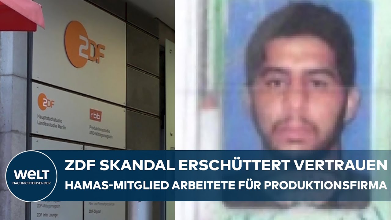 ZDF-SKANDAL: Hamas-Mann arbeitete für TV-Produktion – Politiker empört über Sender