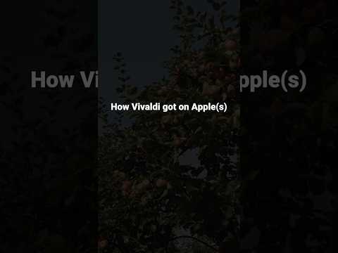 How Vivaldi got on Apple(s) devices
