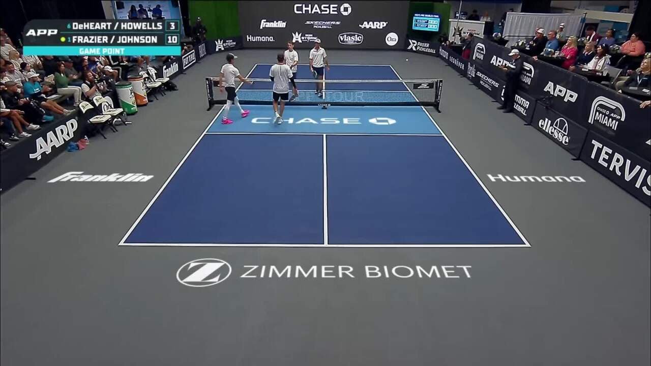 Frazier & Johnson face DeHeart & Howells In Game One | APP Tour | Miami | Championship Sunday