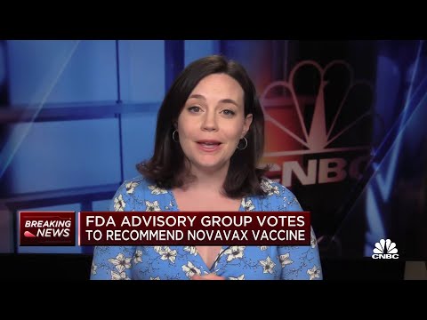 FDA advisory group recommends Novavax Covid vaccine