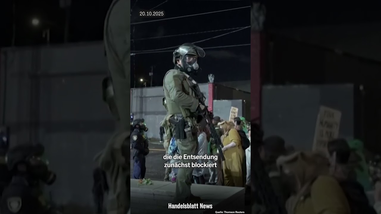 Juristischer Triumph: Trump darf Nationalgarde nach Portland schicken