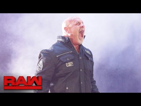 Retour de Goldberg à WWE RAW le 17 octobre 2016