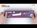 Распаковка щипцов для завивки волос Vitek VT-2292 / Unboxing Vitek VT-2292