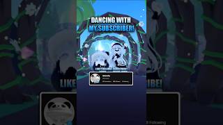 Dancing with My Subscriber!✨| Girl Like Me✨| #roblox #robloxedit #robl