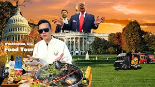 Food Tour Thủ Đô Mỹ || Washington DC Food Tour