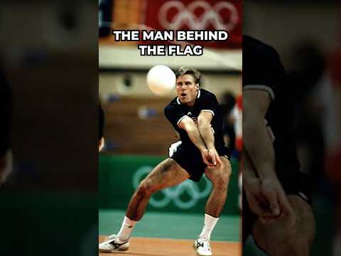 The story behind Karch Kiraly's dad, waving the flag during the 1988 Olympics!