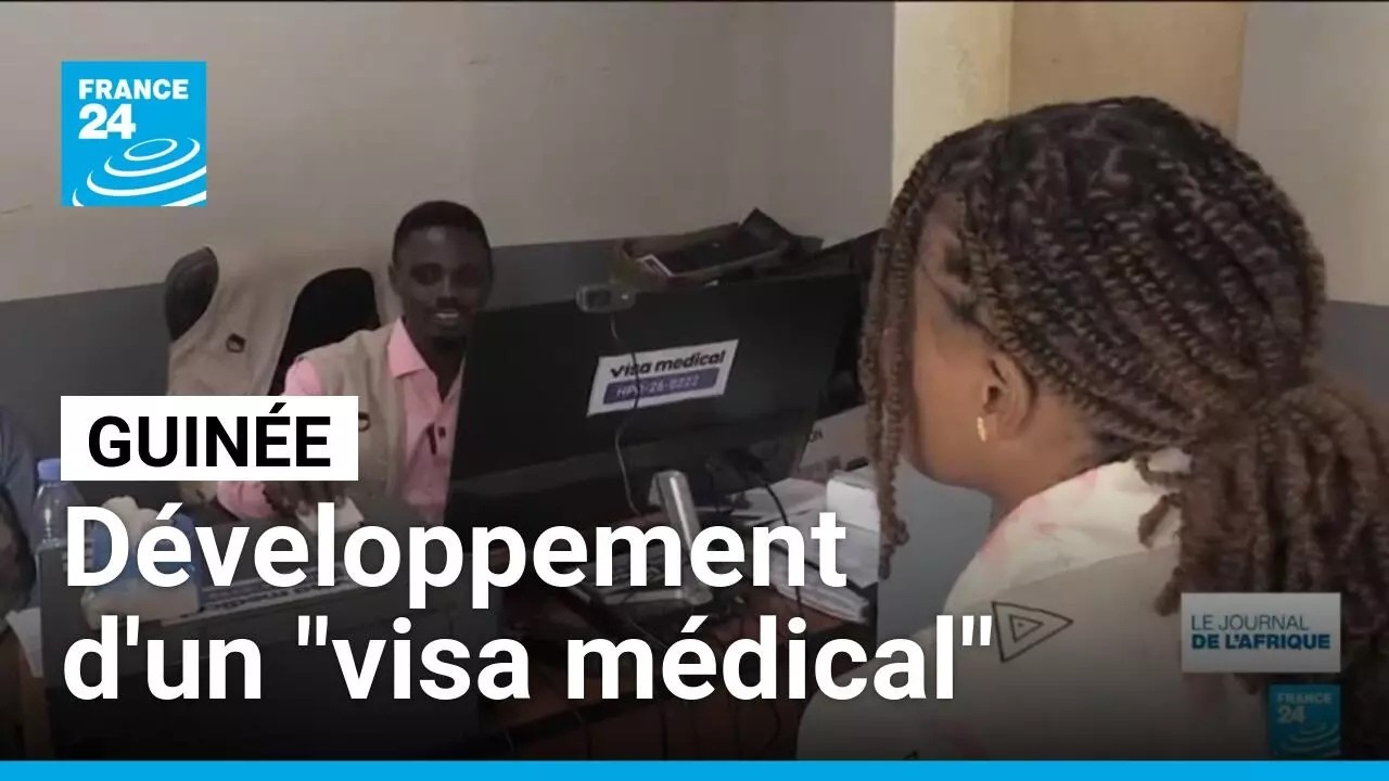 Guinée : un "visa médical" numérique centralise les données de santé • FRANCE 24
