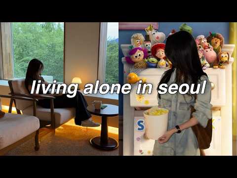 sub) 직장인 브이로그ㅣ기분 처질때 필수 루틴ㅣ한강 산책ㅣ남양주 프라이빗 음악감상실ㅣ토이스토리5 시사회ㅣ열무비빔밥, 명란솥밥, 엽떡